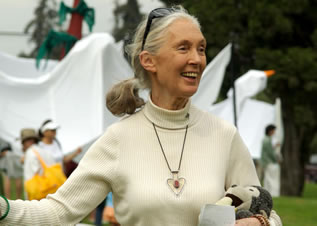 What is important for kids to learn about Jane Goodall?