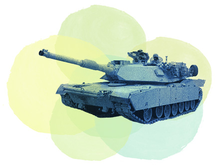 image of a battle tank