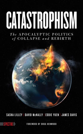 book cover depicting an exploding planet Earth