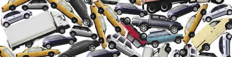 graphic of tumbled cars