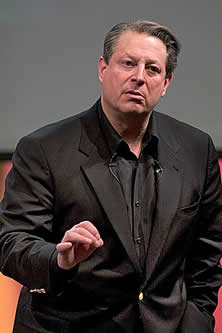 Al Gore speking photo