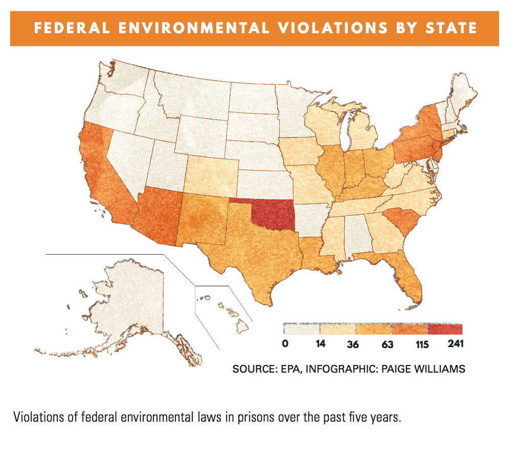 Federal Environmental Violations By State